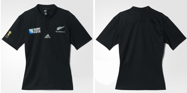 camiseta All Blacks RWC 2015