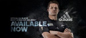 Camiseta Nueva Zelanda All Blacks 2015 Rugby World Cup adidas