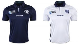 Camiseta Rugby Escocia RWC 2015 Local y Segunda