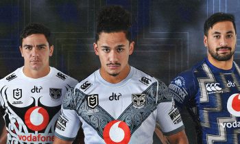 Los Vodafone Warriors presentan las camisetas 2020