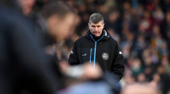 Director de rugby de Exeter Chiefs Rob Baxter