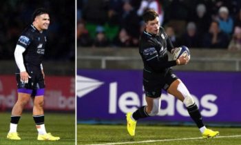 El dúo escocés Juve Polotou en plena forma cuando los Glasgow Warriors vencieron a los gigantes franceses para sellar el puesto en los play-offs